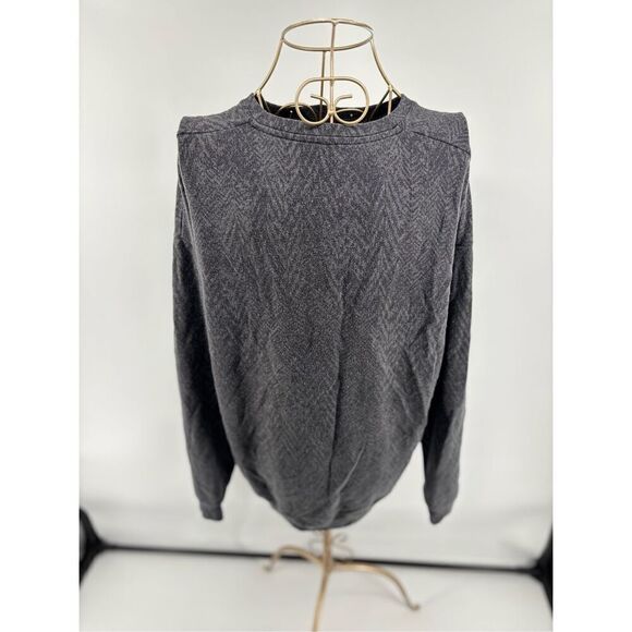 Athleta pullover women’s sweatshirt black gray size small Tall tencel blend - Picture 12 of 12